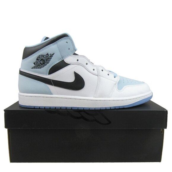 Jordan Other - Air Jordan 1 Mid SE Ice Blue Sneakers Men's Size 12 NEW